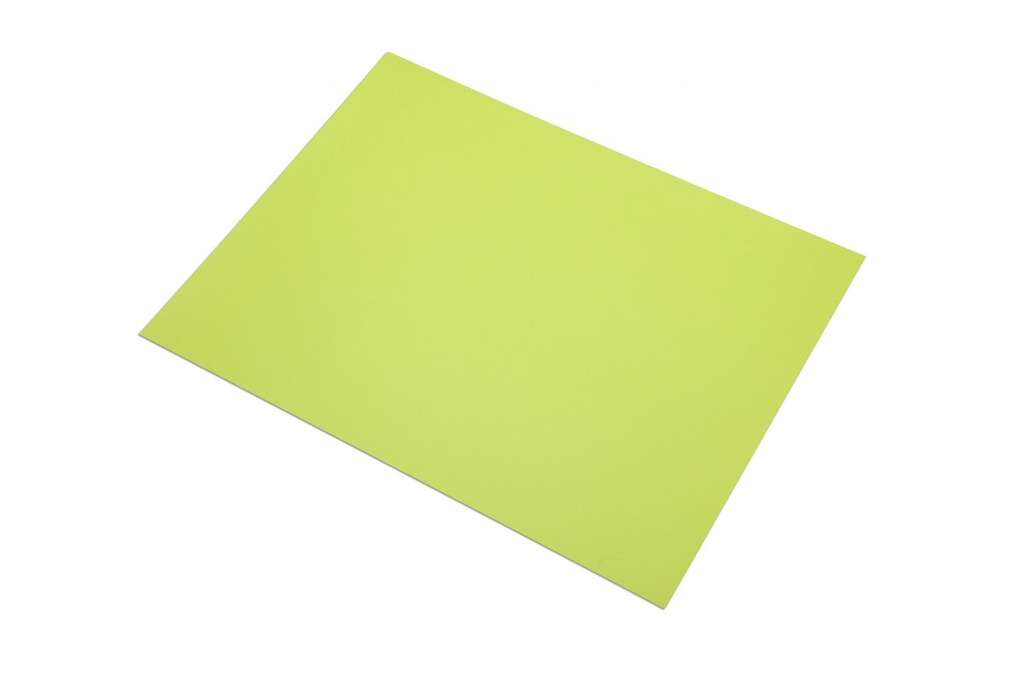 255554 CARTULINA COLORE A4 185 G VERDE LIMA 50 H FABRIANO