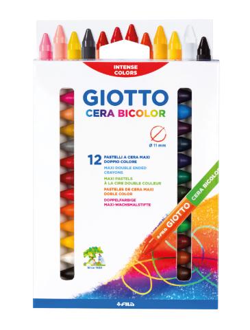255526 CERAS MAXI DUO ESTUCHE GIOTTO 12 UDS.