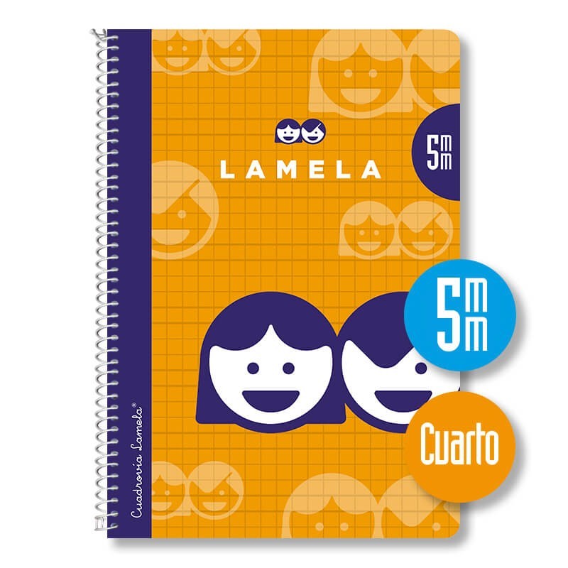 250224 CUADERNO BASICO 4º 40H C/5MM CUADROVIA LAMELA