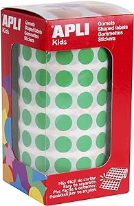 112372 GOMETS REDONDOS Ø 10,5MM AM PERMANENTES BOLSA 6HJ 98 UDS. APLI 13232