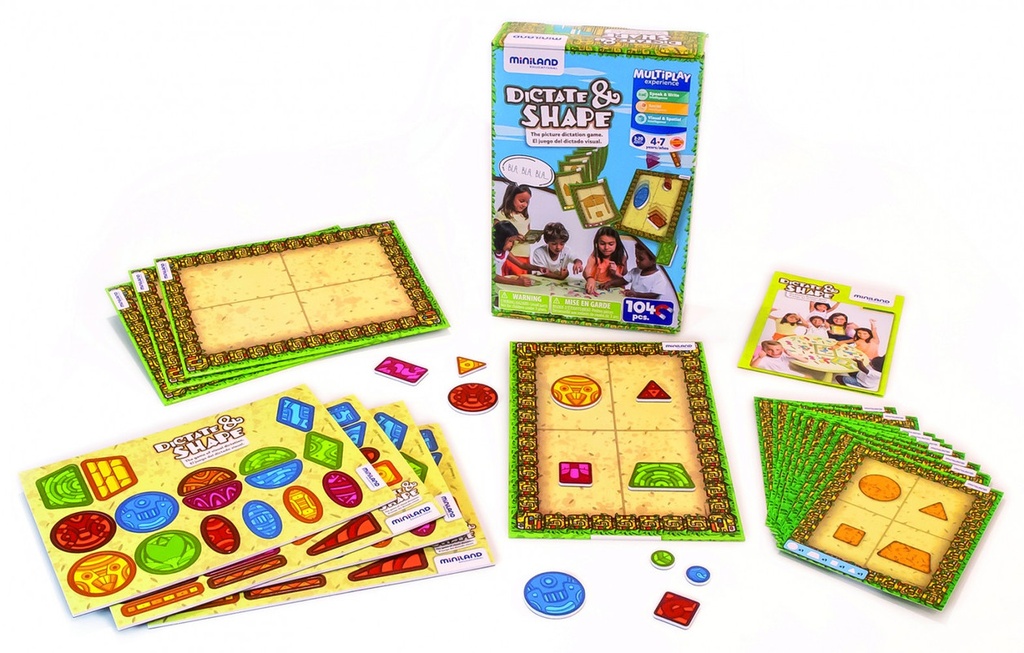 250277 JUEGO MINILAND DICTATE & SHAPE 97030