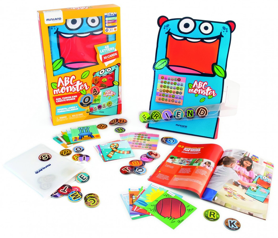 250276 JUEGO MNILAND ABC MONSTER 31977