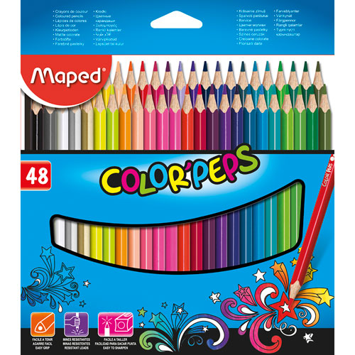 252186 LAPICEROS COLOR COLOR'PEPS CJ.48UDS  MADERA FSC COFRAP ESPAÑOLA, S.A. 832048FC