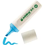256391 MARCADOR FLUORESCENTE ECOLINE 24 AZUL FABER CASTELL