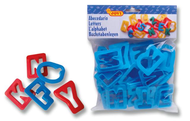 111813 MOLDES LETRAS ABECEDARIO SET 26 LETRAS JOVI 7A
