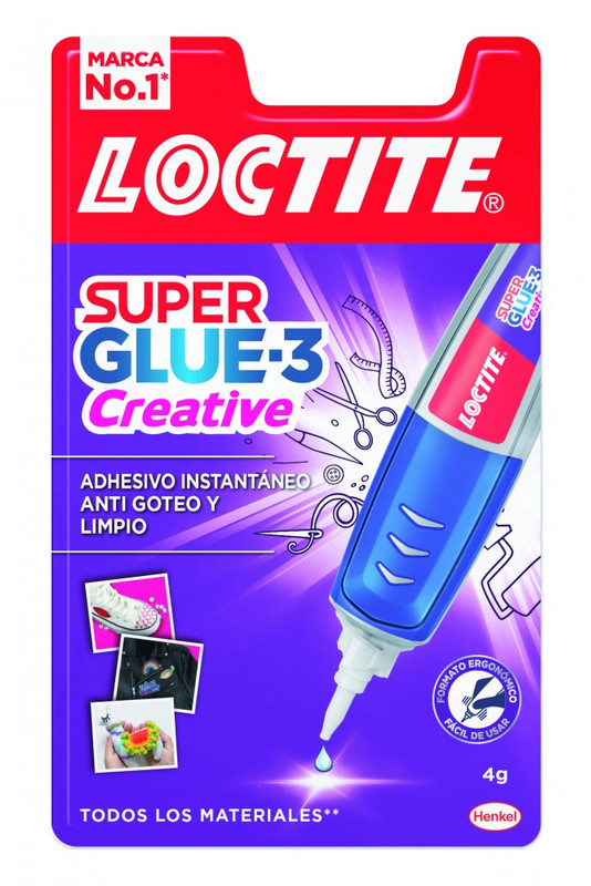 118059 PEGAMENTO SUPER GLUE 3 CREATIVE PEN 4G LOCTITE