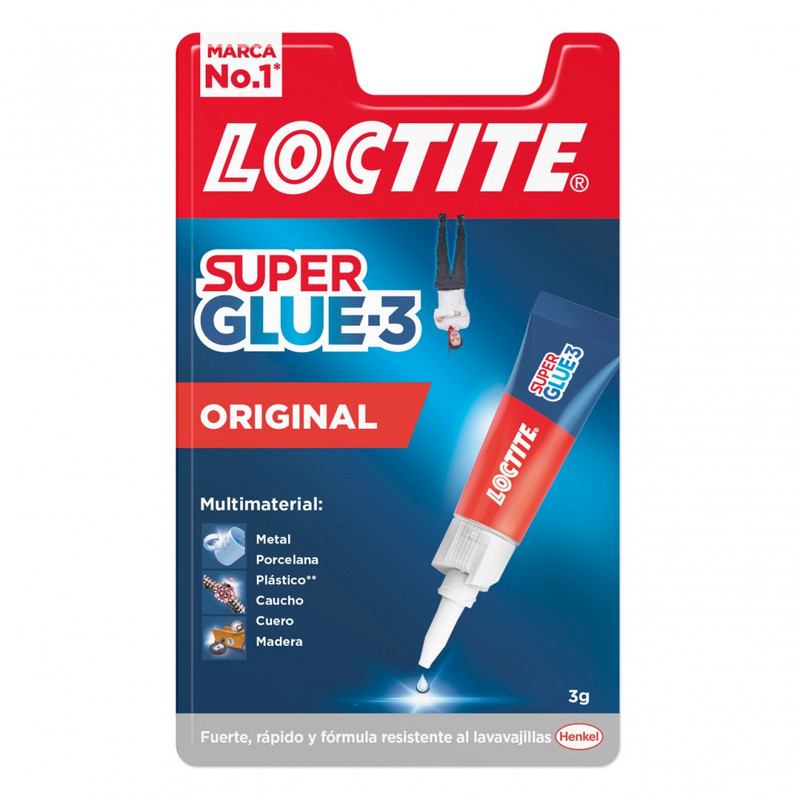 200029 PEGAMENTO SUPER GLUE 3 ORIGINAL 3G LOCTITE