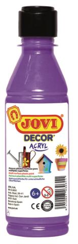 111516 PINTURA MULTIUSOS JOVIDECOR BOTELLA 250 ML VIOLETA 68023