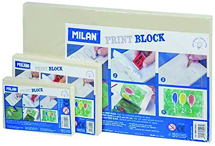 255701 PLANCHA DE GRABRADO PRINT BLOCK GRANDE MILAN