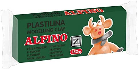 111777 PLASTILINA CJ 12 UDS. 150G VERDE PRADO ALPINO