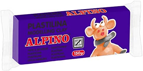 111780 PLASTILINA CJ 12 UDS. 150G VIOLETA CLARO ALPINO