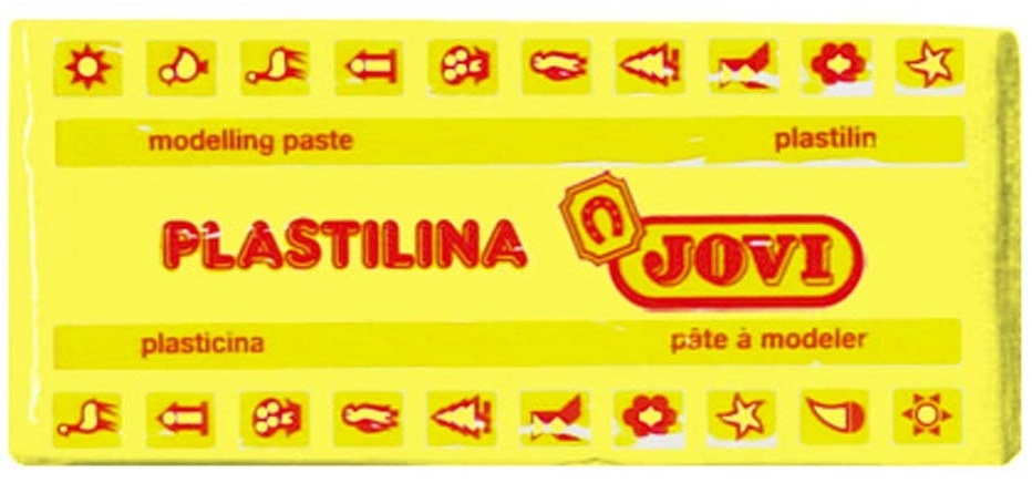 111741 PLASTILINA CJ.15 UDS. 150G AMARILLO CLARO JOVI 7102