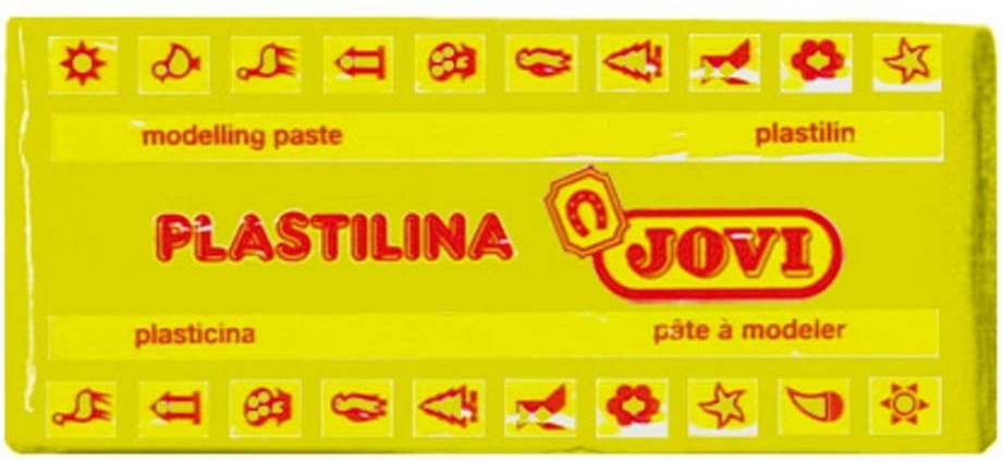 111742 PLASTILINA CJ.15 UDS. 150G AMARILLO OSCURO JOVI 7103