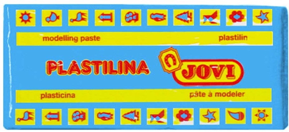 111751 PLASTILINA CJ.15 UDS. 150G AZUL CLARO JOVI 7112