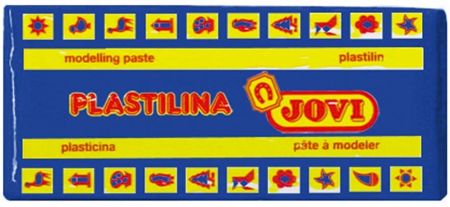 111752 PLASTILINA CJ.15 UDS. 150G AZUL OSCURO JOVI 7113