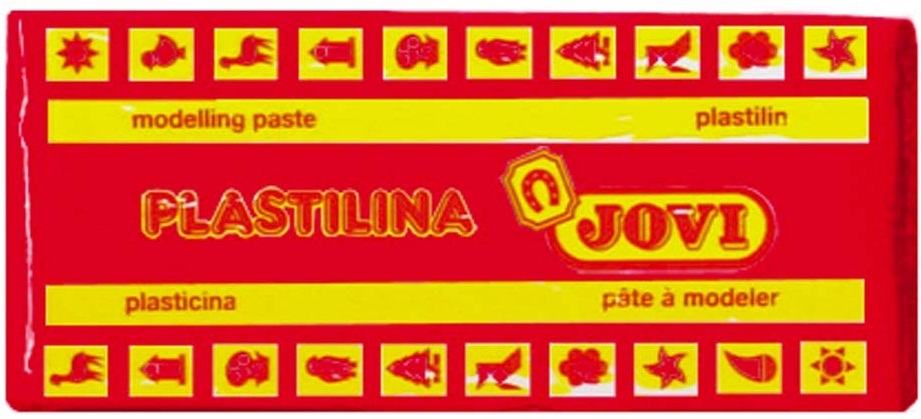 111744 PLASTILINA CJ.15 UDS. 150G ROJO JOVI 7105