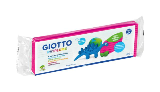 111764 PLASTILINA PATPLUME 350G MAGENTA GIOTTO