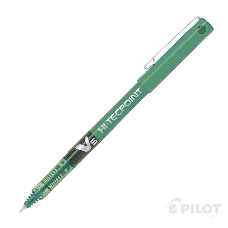 190645 ROLLER V5 VERDE PUNTA AGUJA 0,5MM PILOT