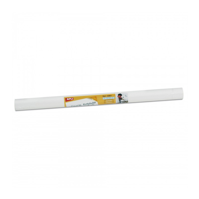 256429 ROLLO ADHESIVO PIZARRA BLANCA 0,45X2M APLI