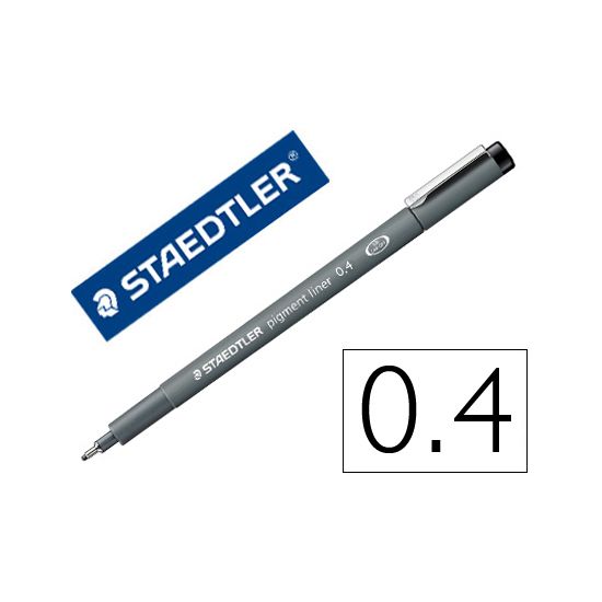 230003 ROTULADOR CALIBRADO 0,4MM PIGMENT LINER STAEDTLER