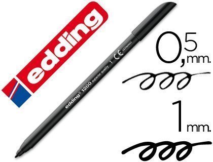 190831 ROTULADOR EDDING 1200 NEGRO