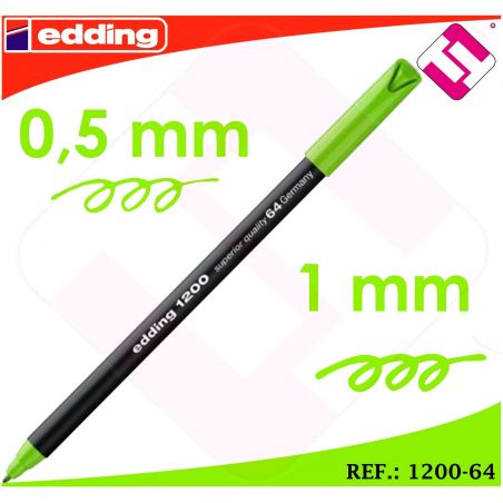 190853 ROTULADOR EDDING 1200 VERDE NEON