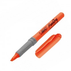 117702 ROTULADOR FLUORESCENTE HIGHLIGHTER GRIP NARANJA BIC