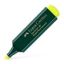 191477 ROTULADOR FLUORESCENTE TEXTLINER 48 AMARILLO FABER CASTELL 48Y