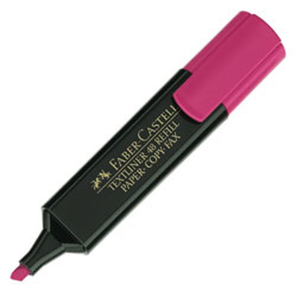 191481 ROTULADOR FLUORESCENTE TEXTLINER 48 ROSA FABER CASTELL 48R