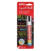 115773 ROTULADOR TIZA LIQUIDA PTA.REDONDA 5,5MM AZUL LIQUID CHALK APLI