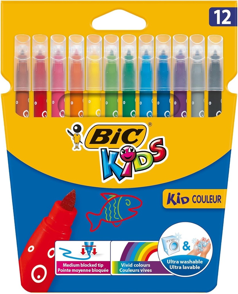 115109 ROTULADORES BIC KID COULEUR 24 "Formato Especial"