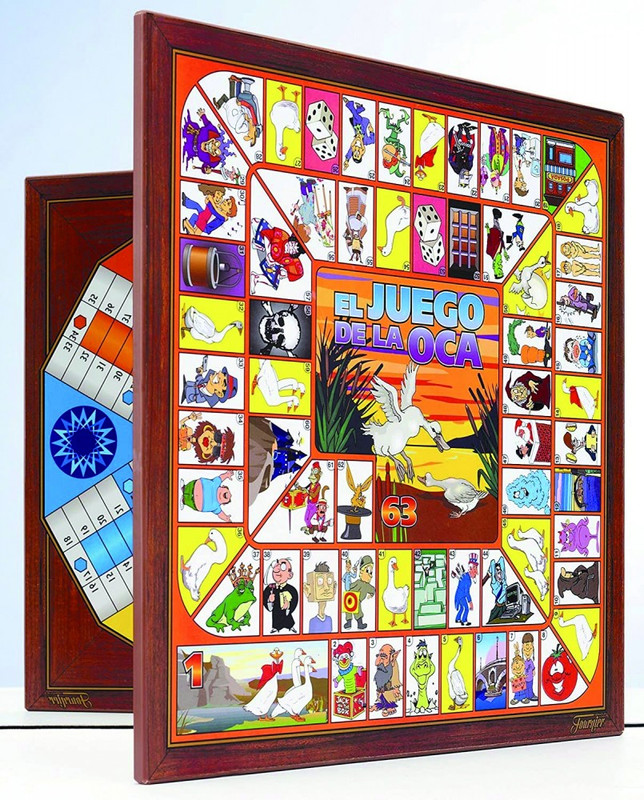 254887 TABLERO PARCHIS-OCA 6JUGADORES 40x40CM FOURNIER