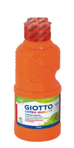 111602 TEMPERA FLUORESCENTE 250 ML NARANJA FLUOR GIOTTO