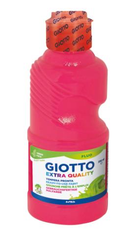 111603 TEMPERA FLUORESCENTE 250 ML ROSA FLUOR GIOTTO