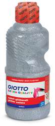 230433 TEMPERA GLITTER PLATA 250ML GIOTTO