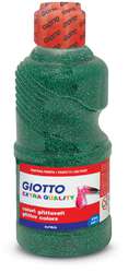 230425 TEMPERA GLITTER VERDE 250ML GIOTTO