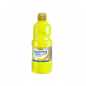 114479 TEMPERA LAVABLE AMARILLO 500 ML GIOTTO