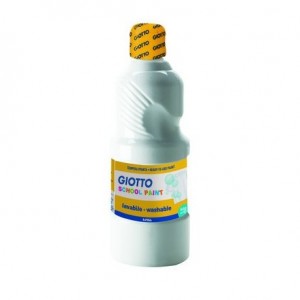 114478 TEMPERA LAVABLE BLANCO 500 ML GIOTTO