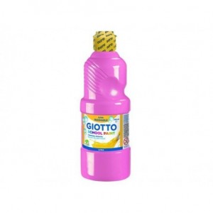 114481 TEMPERA LAVABLE ROSA 500 ML GIOTTO