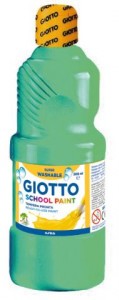 114490 TEMPERA LAVABLE TURQUESA 500 ML GIOTTO