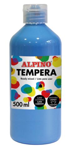 111593 TEMPERA LIQUIDA 500 ML AZUL CYAN ALPINO