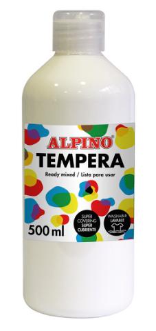 111583 TEMPERA LIQUIDA 500 ML BLANCO ALPINO