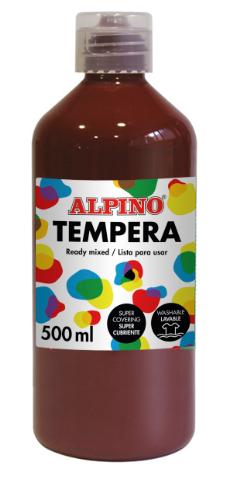 111590 TEMPERA LIQUIDA 500 ML MARRON ALPINO