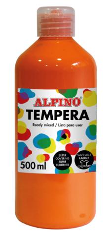 111585 TEMPERA LIQUIDA 500 ML NARANJA ALPINO