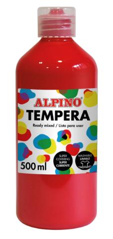 111587 TEMPERA LIQUIDA 500 ML ROJO ALPINO