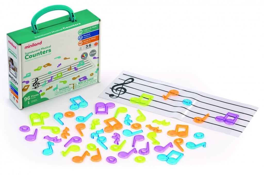 254868 TRANSLUCENT MUSICAL COUNTERS 97901