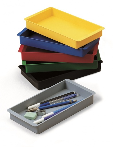 [209-07] 113543 BANDEJA MULTIUSO 24,7X12,5X3CM RECTANGULAR NO APILABLE AZUL FAIBO 209-07