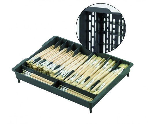[885] 117019 CAJA PLASTICO+TAPA+BANDEJA CLASIFICADORA 10 DPTOS. FAIBO 885