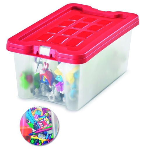 [882] 113545 CAJAS MULTIUSO DE POLIPROPILENO 4L 28x18x12 882