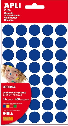 [994] 230287 GOMETS FIGURAS GEOMETRICAS GRANDES BOLSA 12H PERMANENTE 468 UDS. APLI. 994